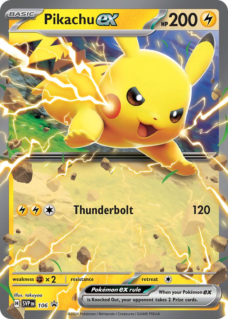 Pikachu Ex Deck Surging Sparks Pokemoncard