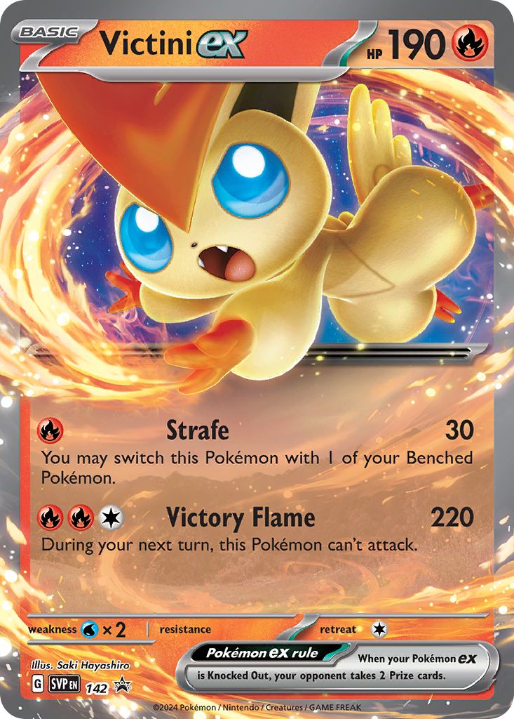 Victini Ex PokemonCard