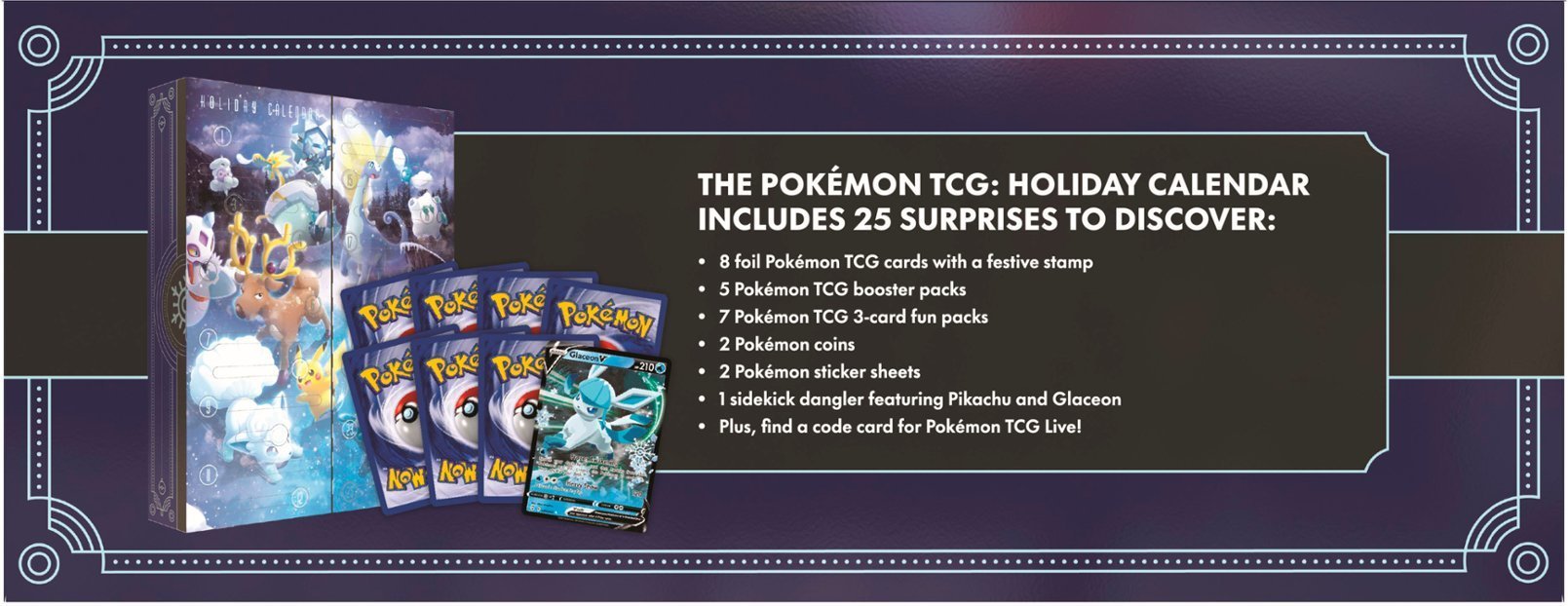 Sneak Peek: 2022 Pokémon Holiday Calendar : r/PokemonTCG