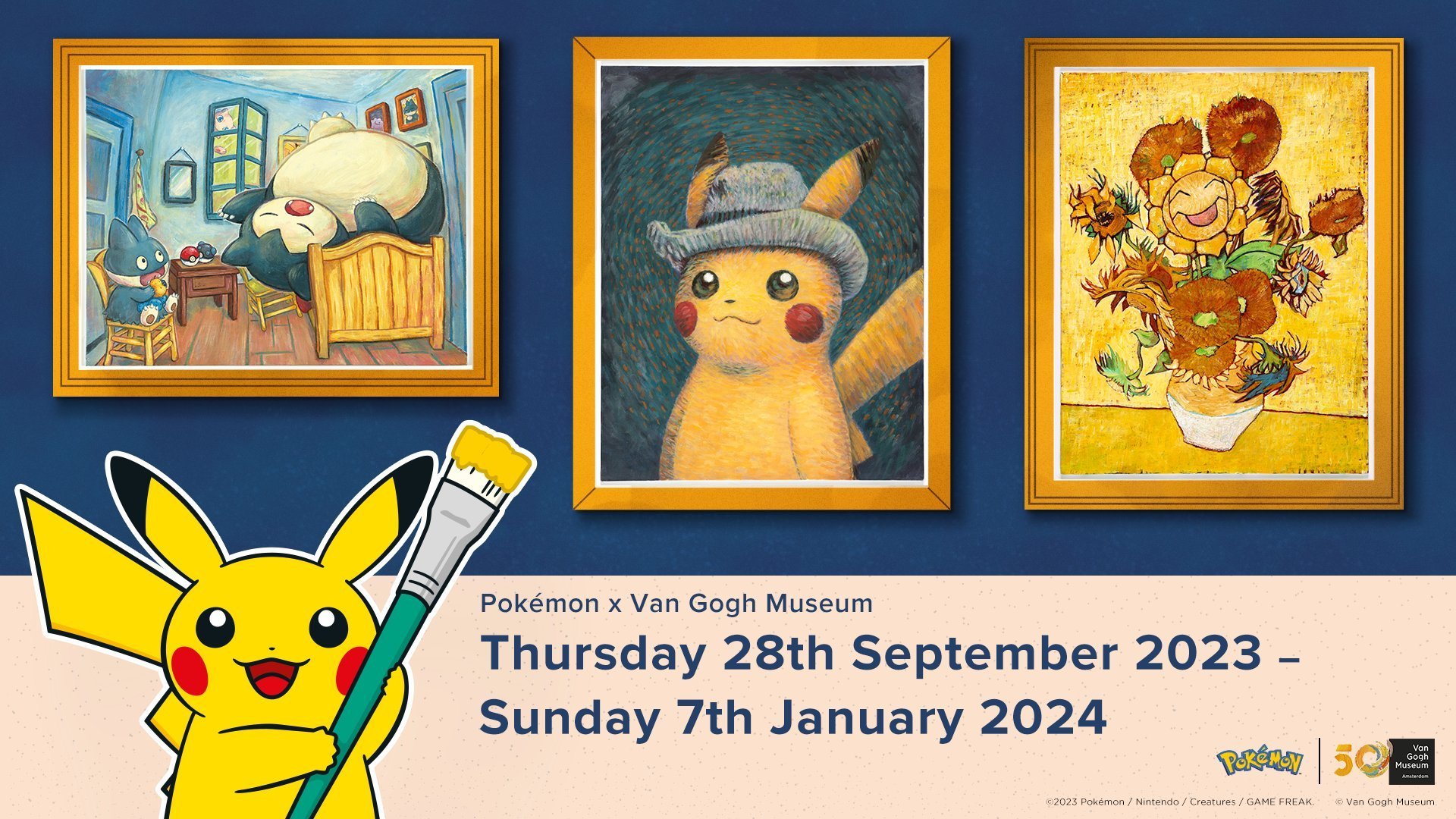 Special Pokemon x Van Gogh Art Collaboration Announced!