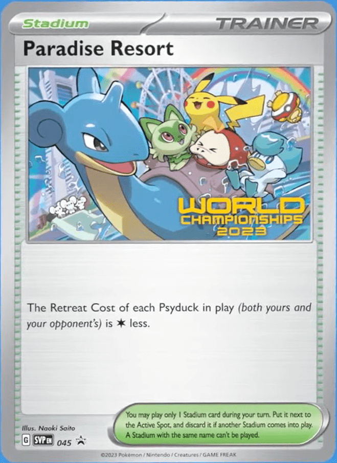 Pokemon World Championships 2023 YOKOHAMA Deck -Pikachu- Revealed