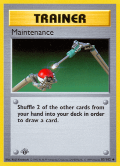 Card: Maintenance