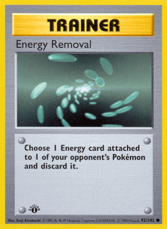 Card: Energy Removal
