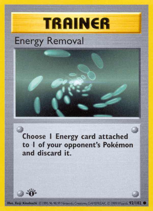 Energy Removal
