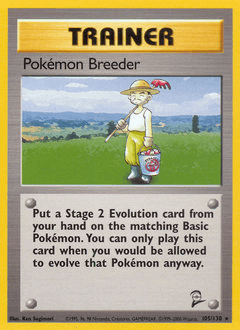 Card: Pokémon Breeder