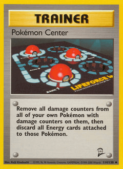 Card: Pokémon Center