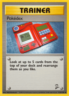 Card: Pokédex