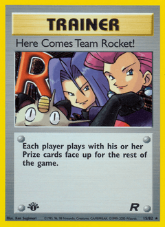 Card: Here Comes Team Rocket!