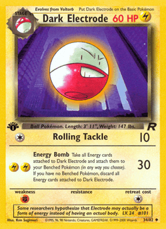 Card: Dark Electrode