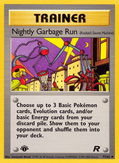 Card: Nightly Garbage Run