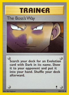 Card: The Boss's Way