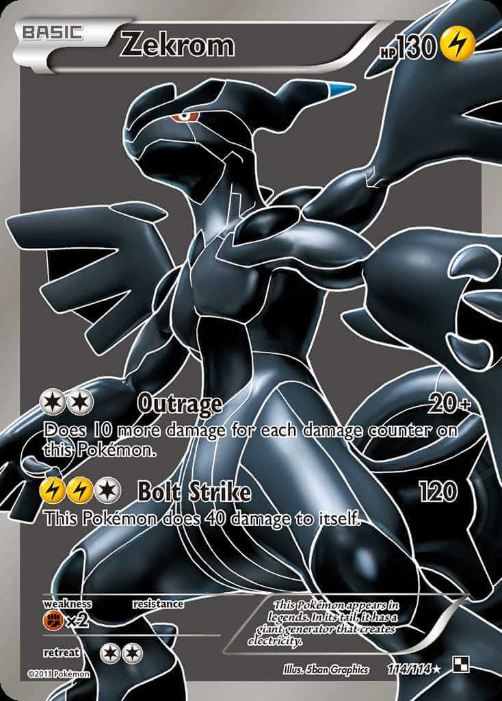 Zekrom PR-XY XY76  Pokemon TCG POK Cards