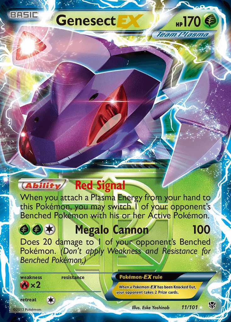 Genesect-EX 010/076 BW9 1st - Paper Moon Japan - annex 