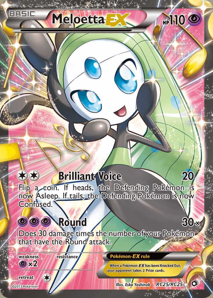 Meloetta-EX (bw11-RC25) - Pokémon Card Database - PokemonCard