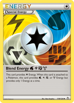 Card: Blend Energy WaterLightningFightingMetal