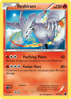 Reshiram V - Silver Tempest Pokémon card