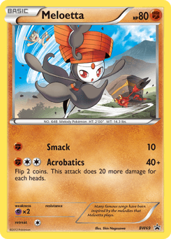 Card Meloetta 85/162 da coleção BREAKthrough