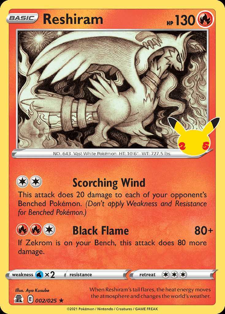 Reshiram (113/114) [Black & White: Base Set] – High Tide Games