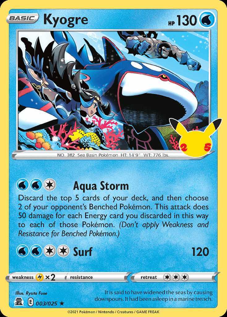 Kyogre - PokemonCard