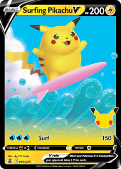 Card: Surfing Pikachu V