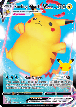 Card: Surfing Pikachu VMAX