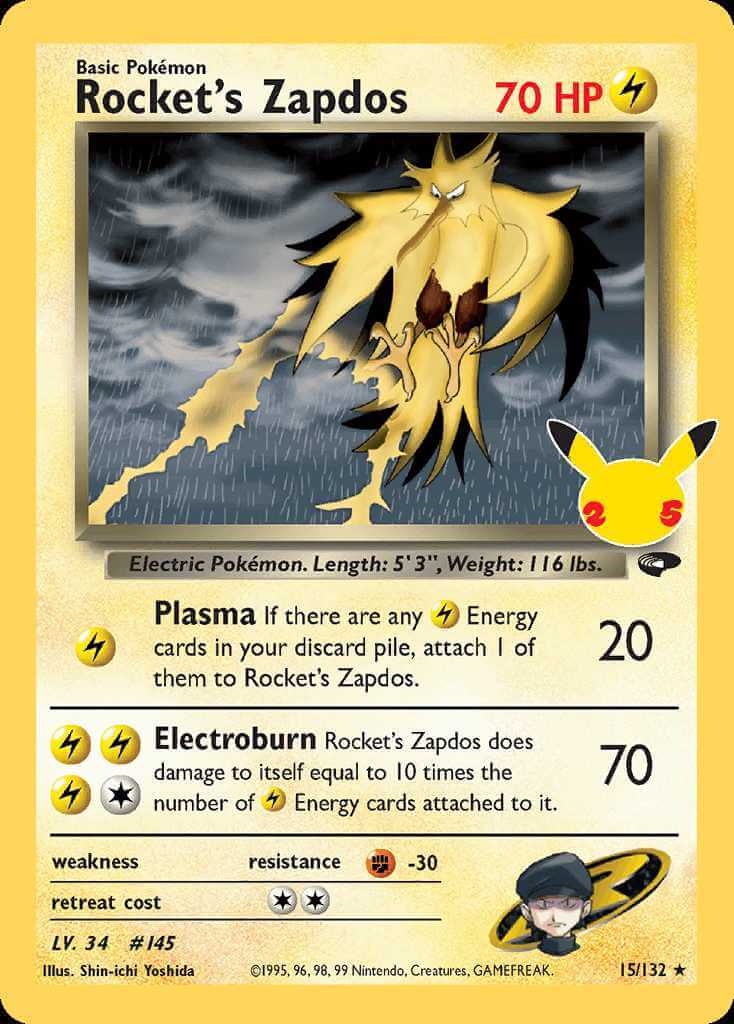 Deck Zapdos ex (151 - Deck Test), Standard