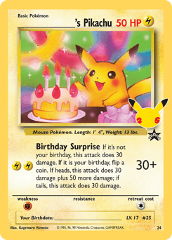 Card: _____’s Pikachu