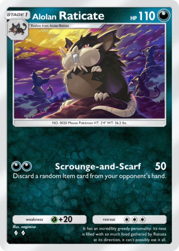 Card: Alolan Raticate