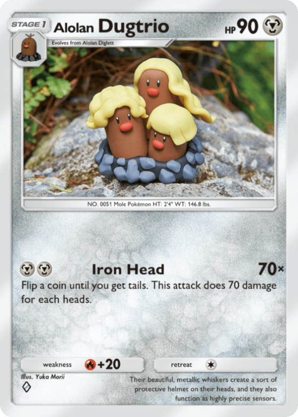 Card: Alolan Dugtrio