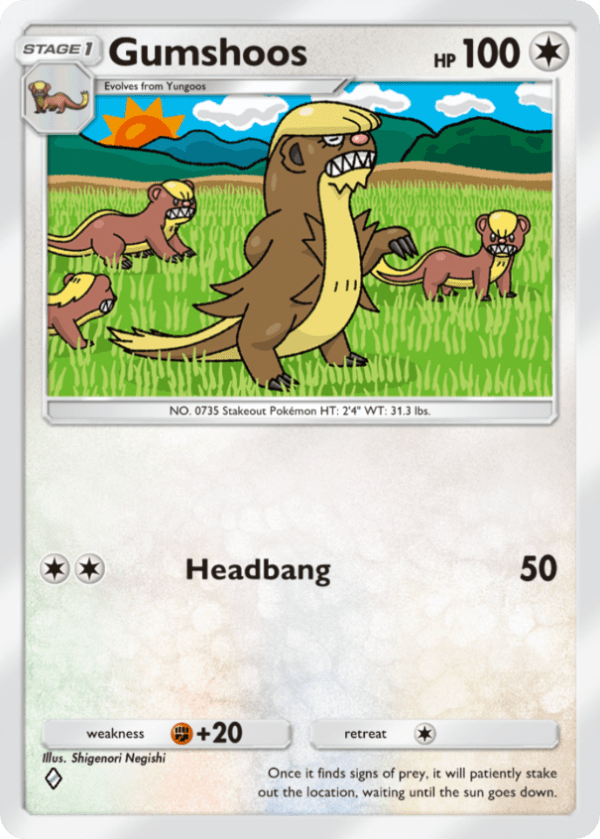 Card: Gumshoos