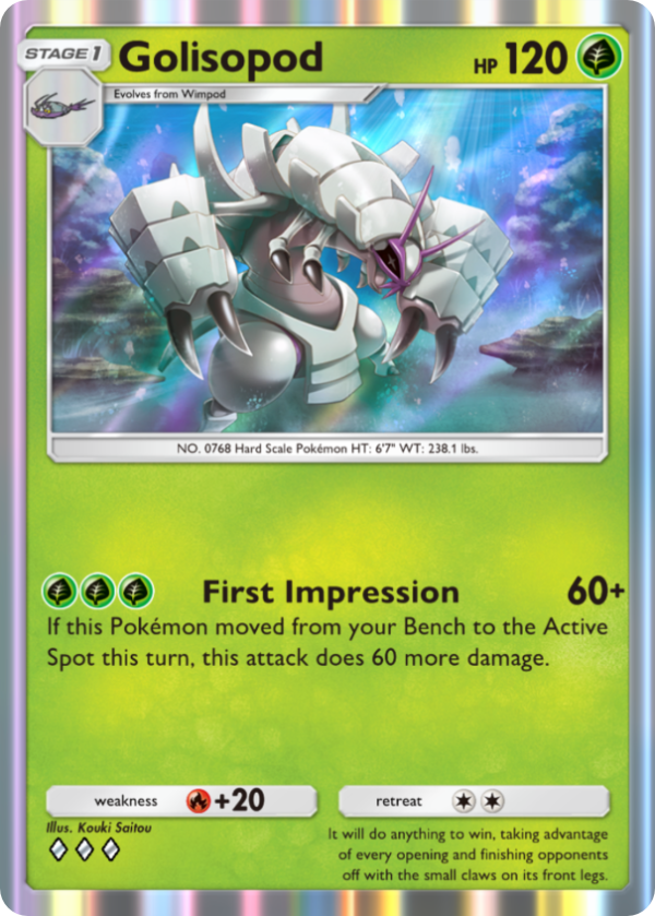 Card: Golisopod