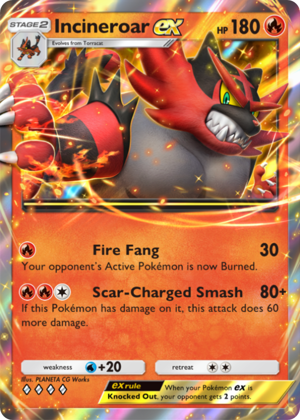 Card: Incineroar ex