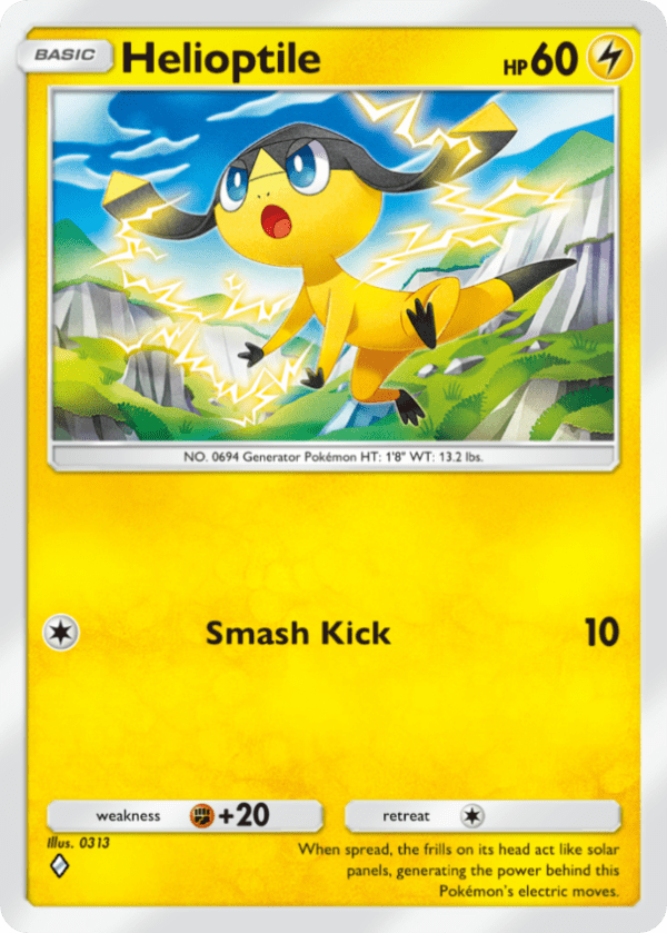 Card: Helioptile