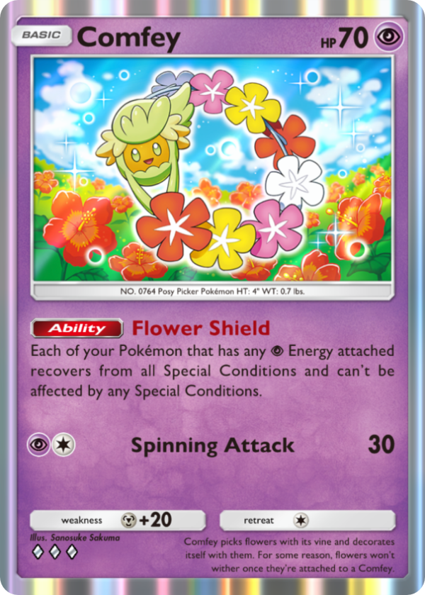 Card: Comfey