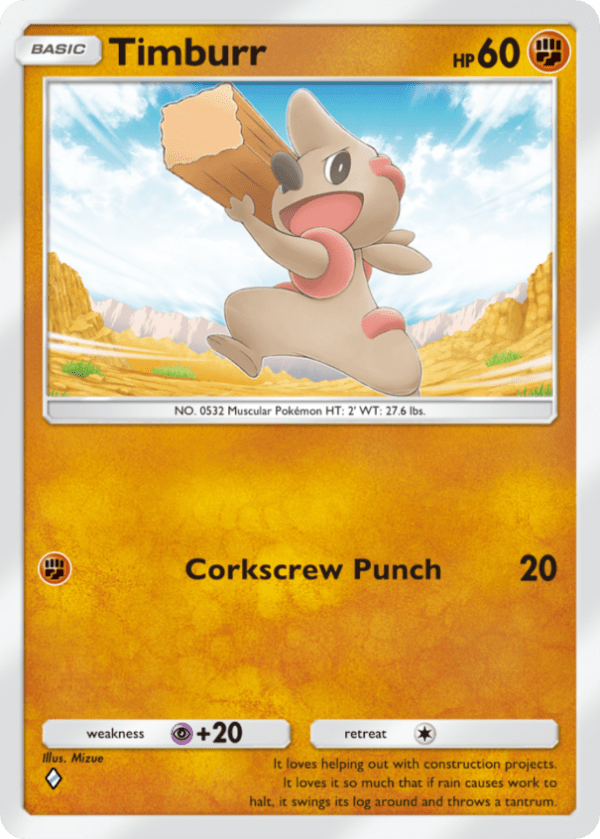 Card: Timburr