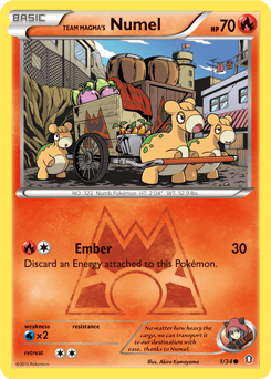 Card: Team Magma's Numel