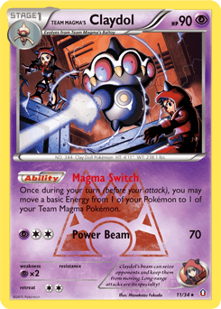 Card: Team Magma's Claydol