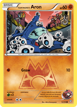 Card: Team Magma's Aron