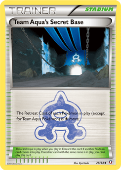 Card: Team Aqua's Secret Base
