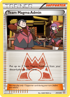 Card: Team Magma Admin