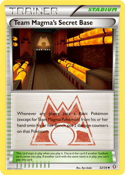 Card: Team Magma's Secret Base
