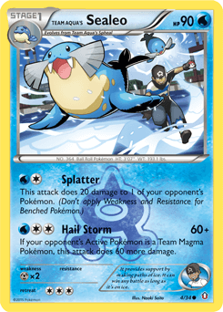 Card: Team Aqua's Sealeo
