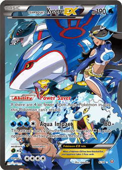 Card: Team Aqua's Kyogre-EX