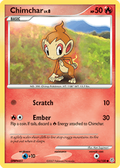 Card: Chimchar