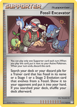 Card: Fossil Excavator