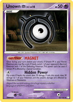 Unown Ancient Origins, Pokémon