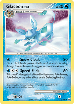 Pokémon Card Database - Evolving Skies - #41 Glaceon VMAX