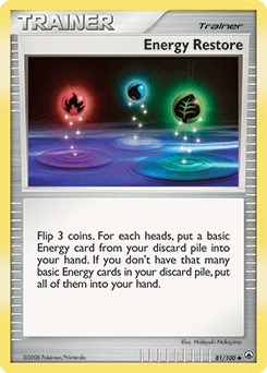 Card: Energy Restore