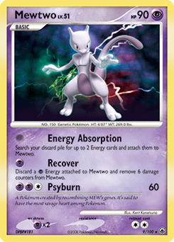 Mewtwo V Pokemon 2016 Pokemon Go #30 (PSA 9)