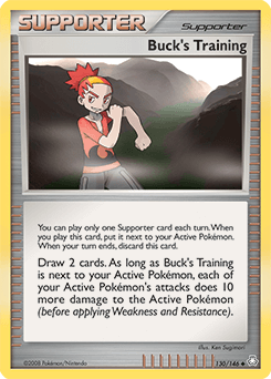 Card: Buck's Training